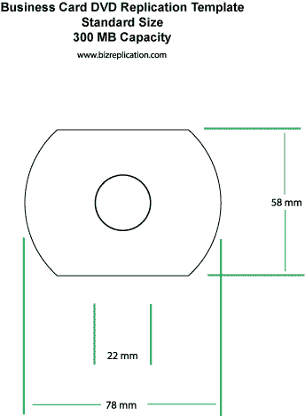 dvd business card design template 300 mb capacity