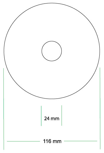 offset printing cd label template